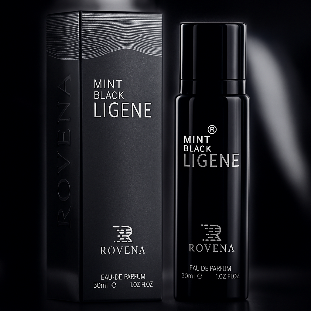 عطر 30 میل مردانه روونا مدل مینت بلک لیجن رایحه مون بلان لجند