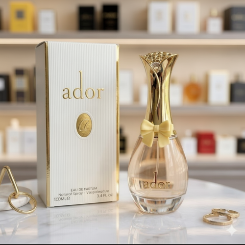 عطر ادکلن دیور جادور (ژادور) فرگرانس ورد| Dior J’adore (ador Fragrance World) حجم 100 میل (شرکتی)