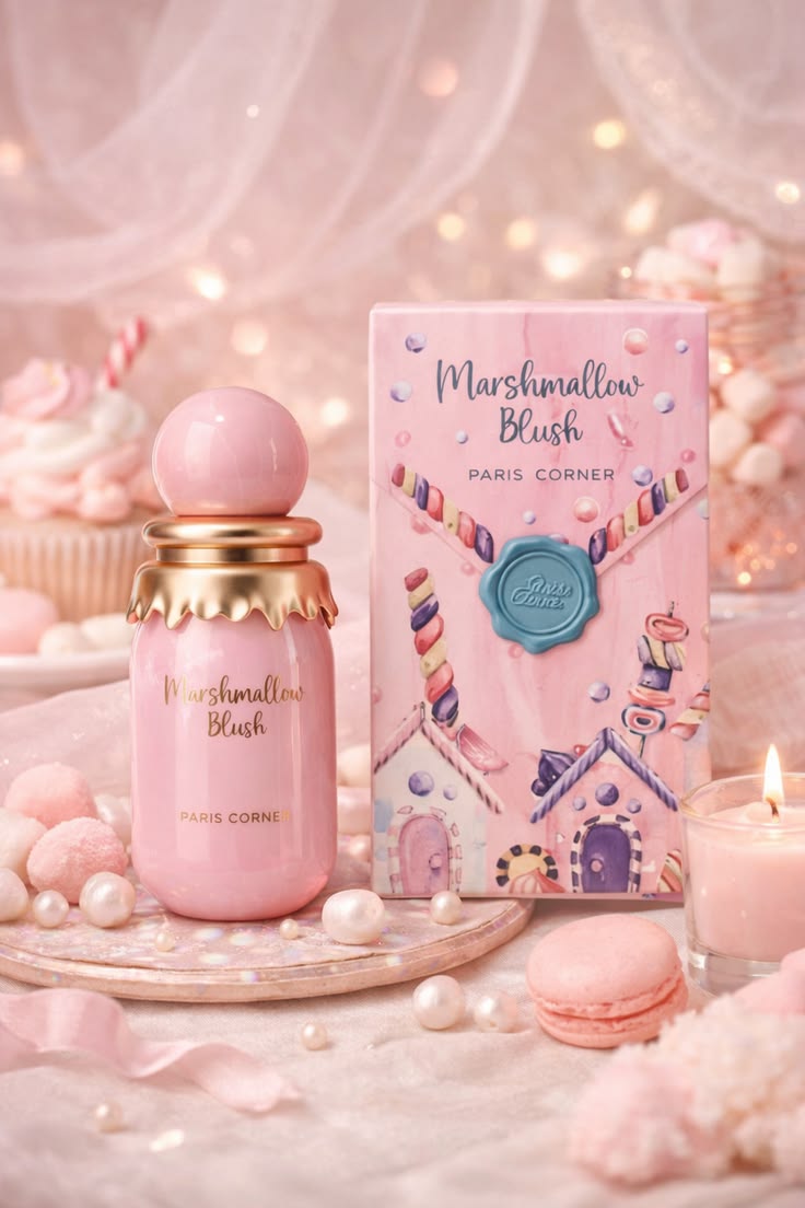 عطر ادکلن پاریس کرنر مارشمالو بلاش اصل | Paris Corner marshmallow blush در حجم 50 میل