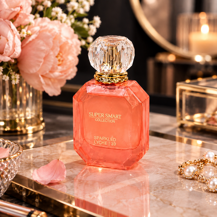 عطر ادکلن مینی کایالی لیچی اسپارکلینگ 39 (سوپر اسمارت) | (Kayali Sparkling Lychee 39 (Super Smart حجم 25 میل(شرکتی)